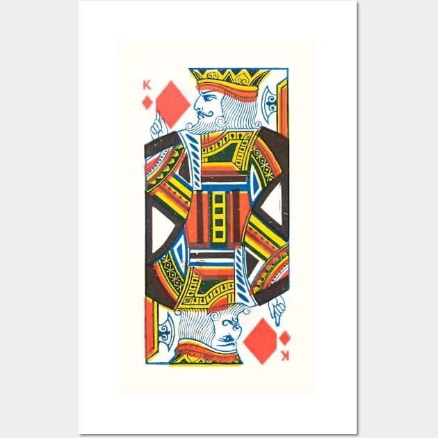 King of Diamonds Wall Art by WAITE-SMITH VINTAGE ART